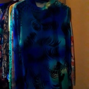 Shein Mermaid blue mini